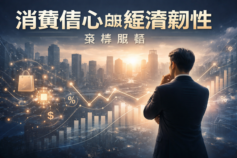 【美股動態】Confidence回落測試軟著陸韌性
