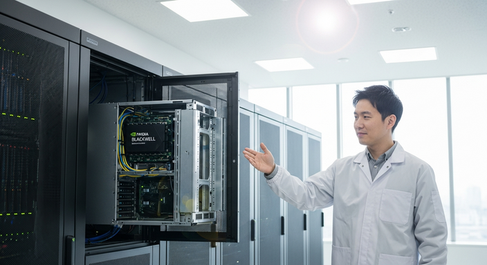 【即時新聞】技嘉展出支援NVIDIA Blackwell旗艦伺服器，3月營收年增74.8％創歷史次高