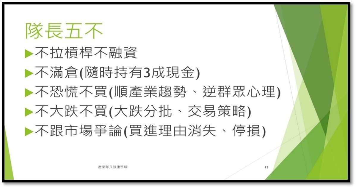 【產業戰報】0503假日不休息隊長當週盤勢解析