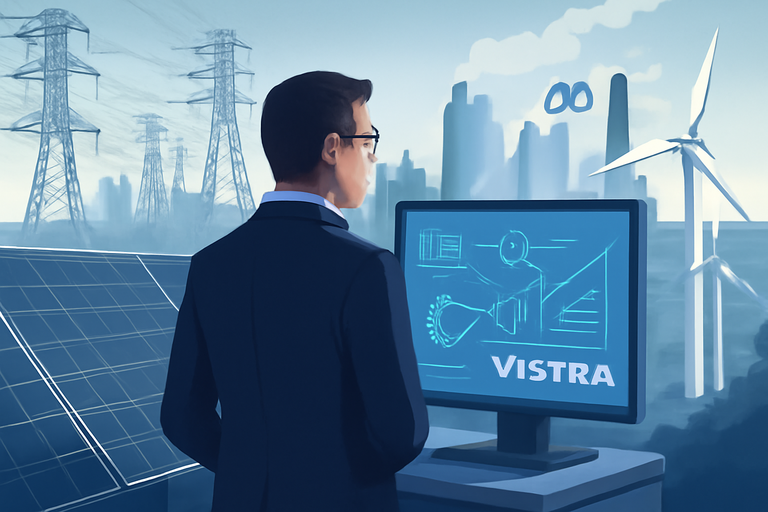 【美股動態】Vistra潛力能源股價逆勢成長