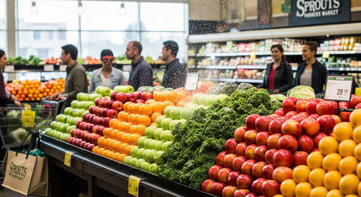 【即時新聞】Sprouts Farmers Market(SFM)首季營收達23億美元！上調全年獲利指引帶動股價狂飆15％