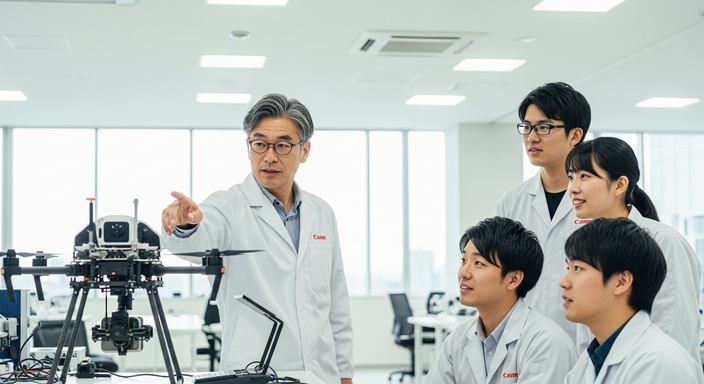 【即時新聞】佳能法說會宣布無人機配件Q2量產，預期2026至2028年營運穩健成長