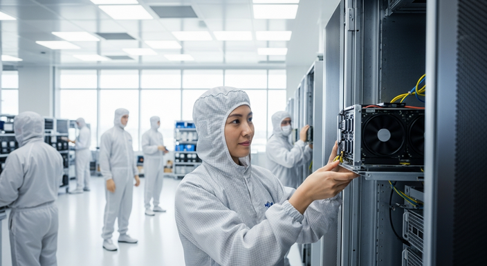 【即時新聞】迎AI伺服器爆發！輝達(NVDA)與蘋果(AAPL)代工廠鴻海Q1淨利狂飆19％擊敗預期