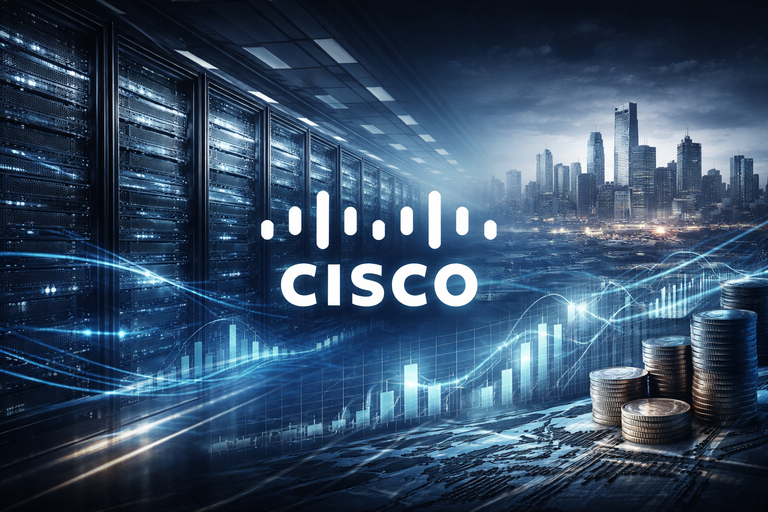 【美股動態】Cisco上調2026財測，AI訂單擴至90億美元