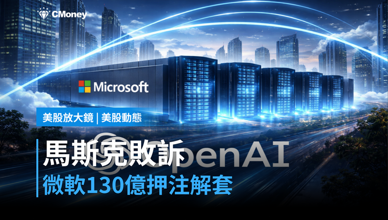 【美股動態】馬斯克告OpenAI敗訴,微軟130億美元押注正式解套