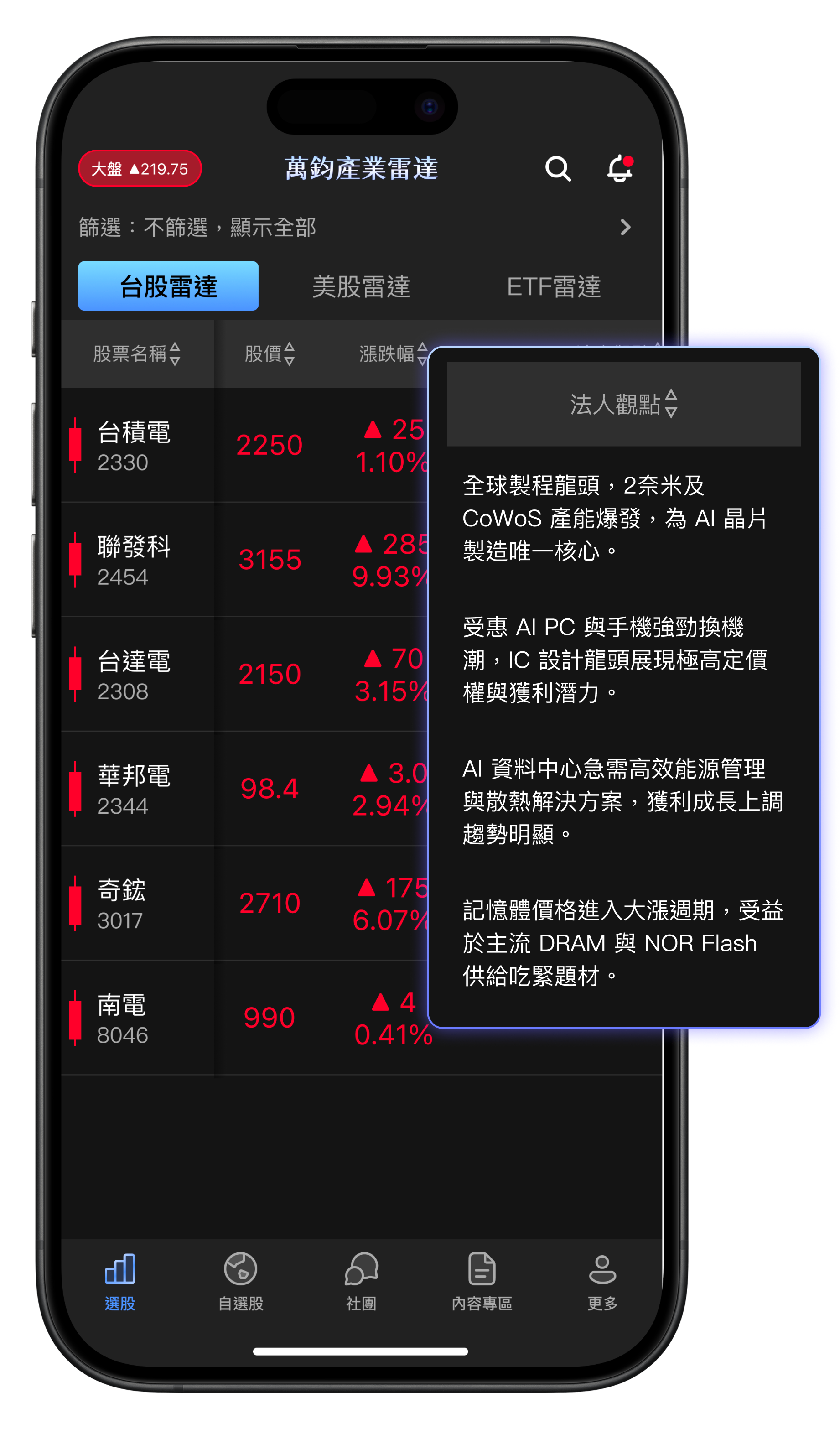 【APP 教學】跟著萬鈞,三步驟打造你的投資雷達!