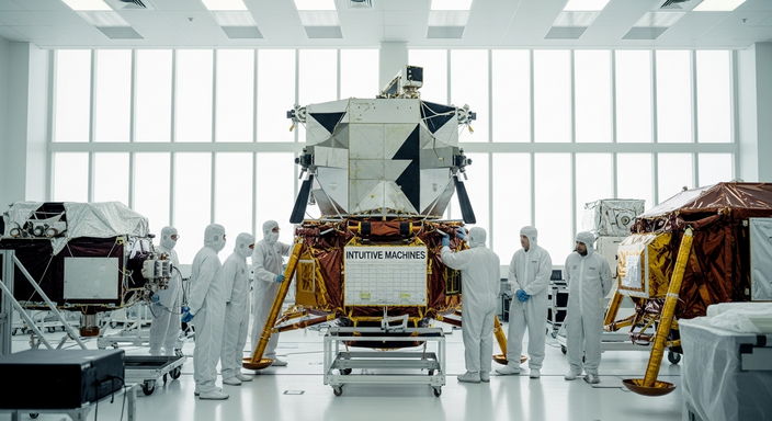【即時新聞】Intuitive Machines(LUNR)股價狂飆240％！手握NASA 48億美元大單，登月商機迎爆發