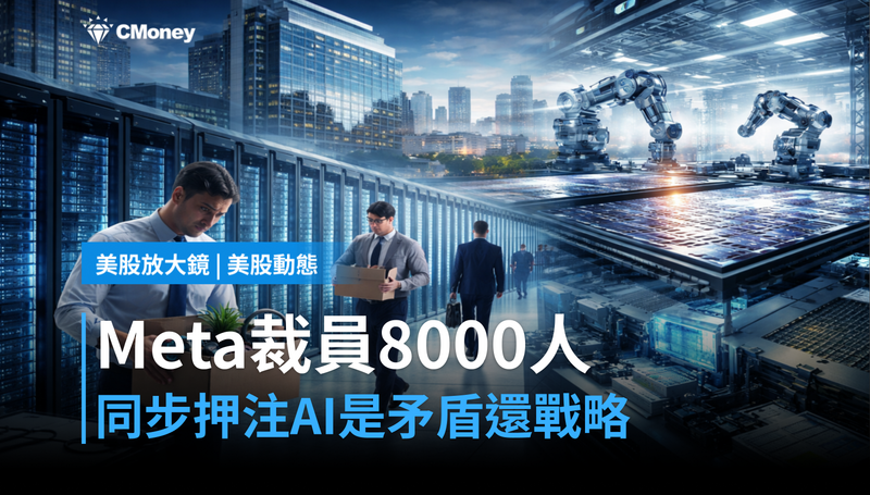 【美股動態】Meta裁員8000人、同步押注AI,這是矛盾還是戰略?