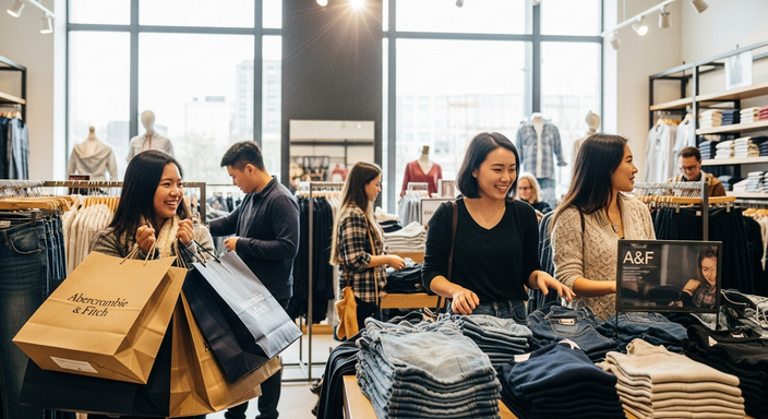 【即時新聞】Abercrombie & Fitch(ANF)首季營收創歷史新高！亞太區狂飆24％帶動股價大漲