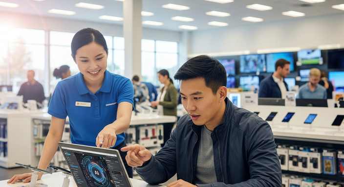 【即時新聞】AI換機潮引爆!Best Buy(BBY)首季獲利擊敗預期,盤中狂飆逾18%