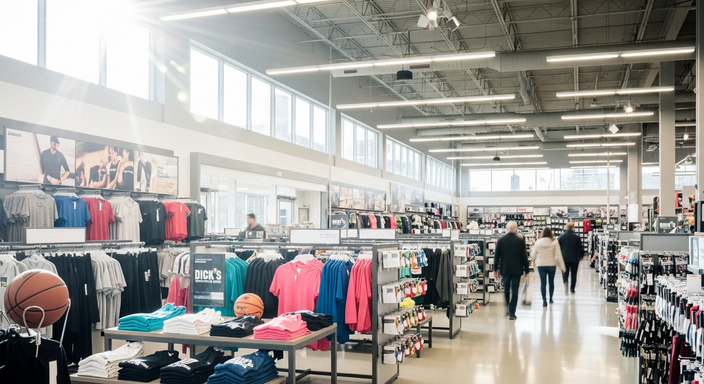 【即時新聞】併購發酵!Dick's Sporting Goods(DKS)營收超預期且股價狂飆逾25%,轉型陣痛後迎爆發