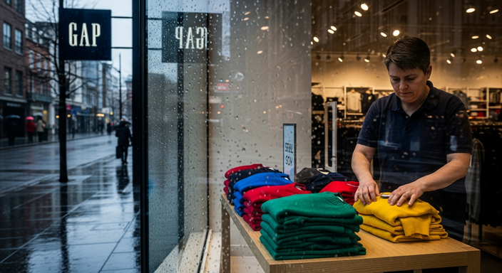 【即時新聞】Gap(GPS)下修全年展望盤後重挫逾14％，主力品牌銷售失利成最大拖累！