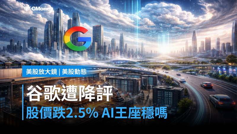 【美股動態】谷歌被降評,股價跌2.5%,AI第一的位置守得住嗎?