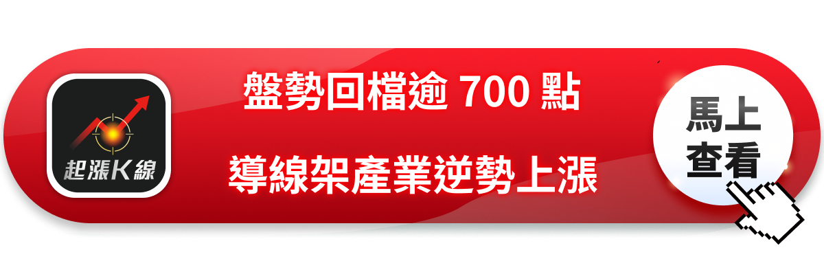 盤勢回檔逾 700 點，導線架產業逆勢上漲