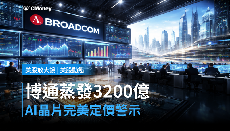 【美股動態】博通單日蒸發3200億，AI晶片股「完美定價」的警示