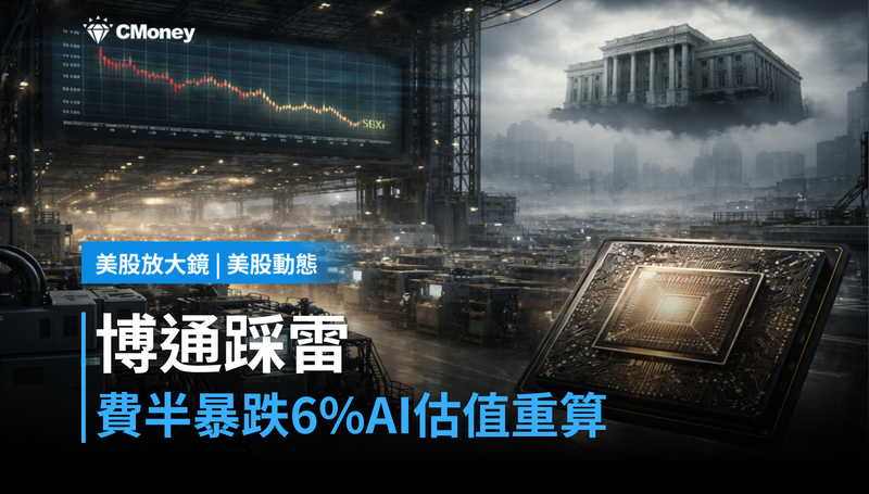 【美股動態】Broadcom踩雷拖垮費半6％，AI晶片估值正在被重算