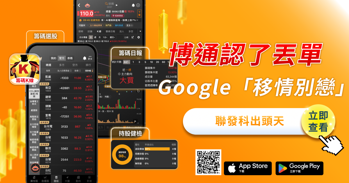 ASIC巨頭博通認了丟單,Google「移情別戀」,聯發科(2454)出頭天