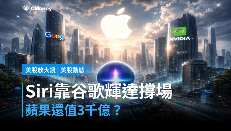 【美股動態】Siri靠Google和輝達撐場，蘋果憑什麼還值3千億？