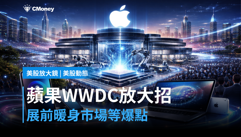 【美股動態】蘋果WWDC展前暖身，市場等它放大招！