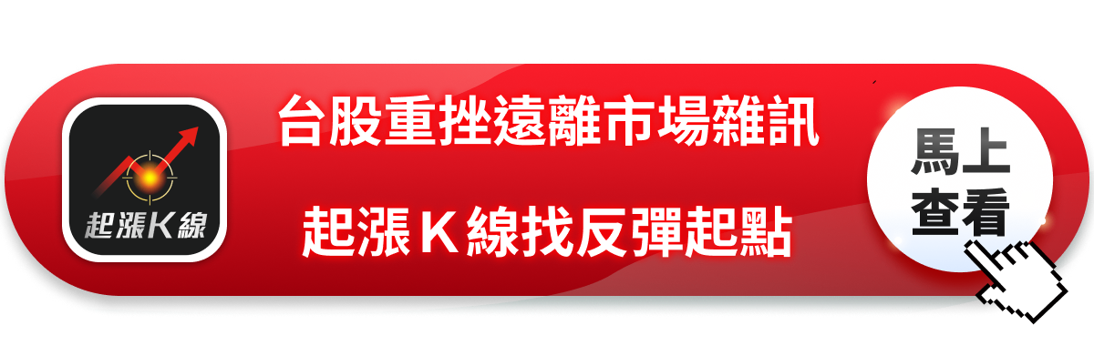 台股重挫遠離市場雜訊,用《起漲K線》找反彈起點!