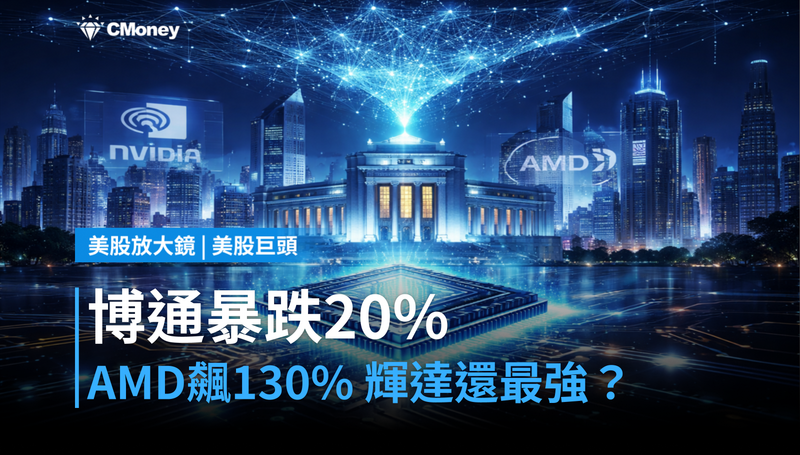 【美股巨頭】博通跌20%、AMD漲130%,輝達還是最佳選擇?