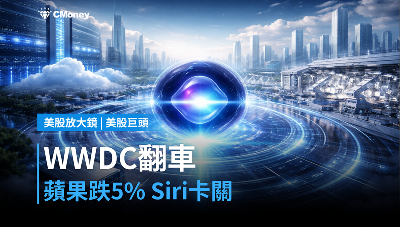 【美股巨頭】WWDC搞砸了?蘋果跌5%,Siri還沒準備好