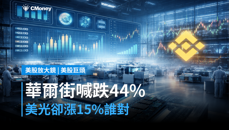 【美股巨頭】華爾街喊跌44％，美光卻漲15％？兩套劇本只有一個是對的