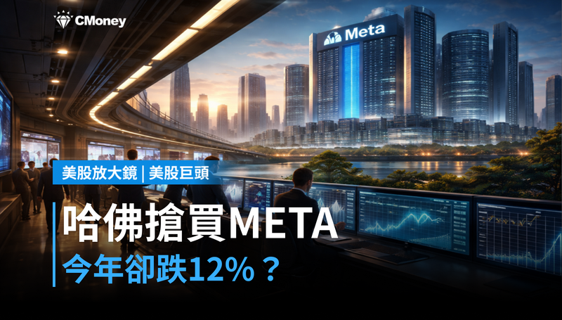 【美股巨頭】哈佛都在買的META，為什麼今年跌了12％？