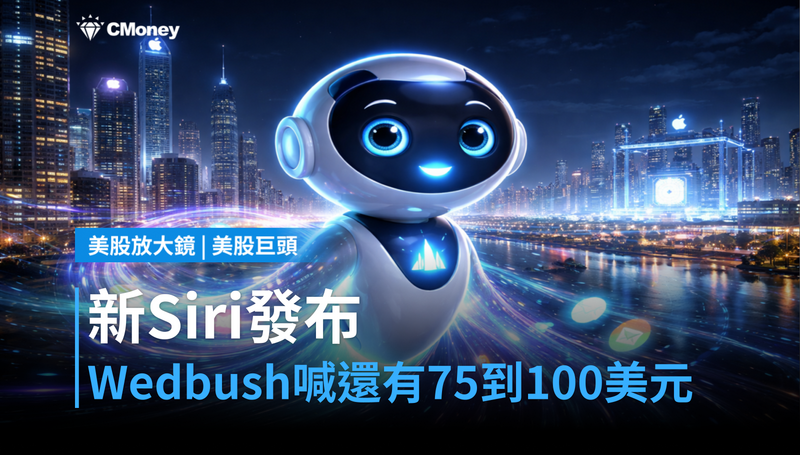【美股巨頭】新Siri發布，Wedbush喊75到100美元的股價空間還沒進場？