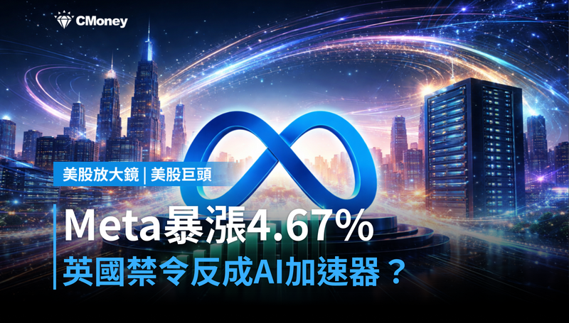 【美股巨頭】Meta單日漲4.67%,英國禁令反而成AI轉型加速器?