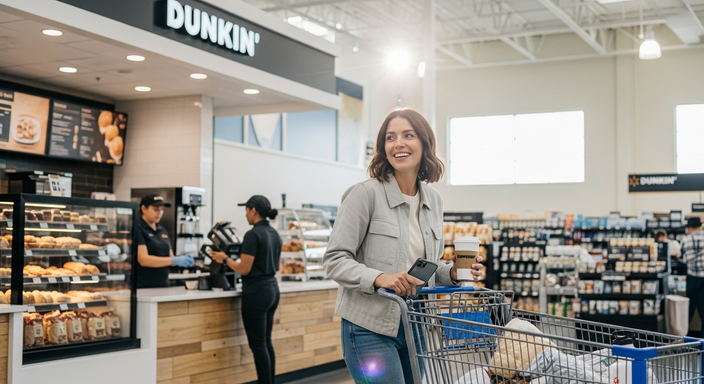 【即時新聞】最新！沃爾瑪(WMT)結盟Dunkin'狂開150家店中店，外資看好便利商機喊買