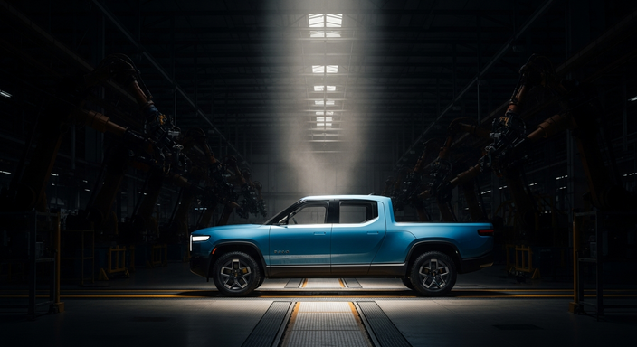 【即時新聞】Rivian(RIVN)遭逢電動車逆風！現金流模型曝低估44％，最新牛熊估值解析