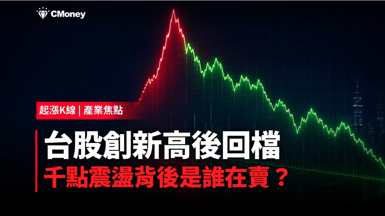 台股創高48218點後急轉直下,千點震盪背後是誰在賣?