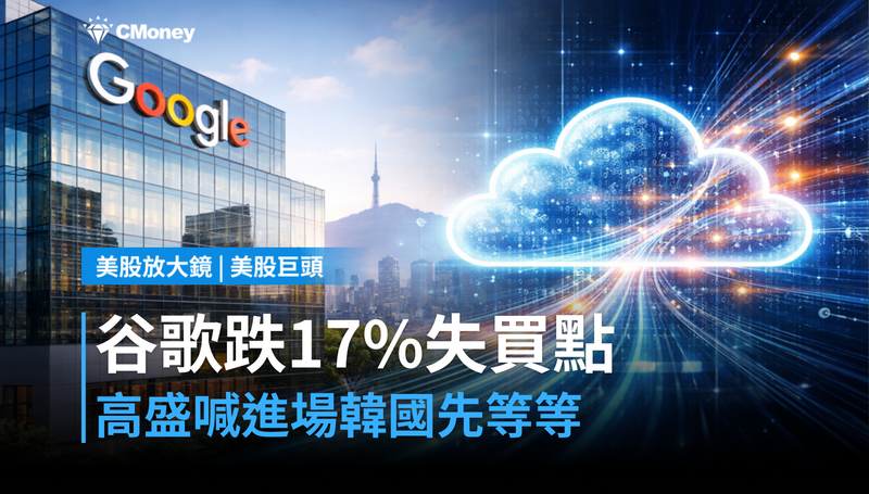 【美股巨頭】谷歌跌17％跌出買點？高盛說現在進場，韓國說先等等