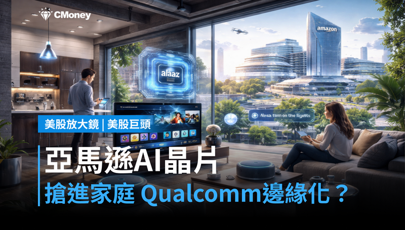 【美股巨頭】亞馬遜自製AI晶片搶進家庭,Qualcomm被邊緣化?
