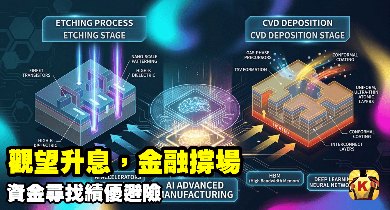 【台股盤後】觀望升息,金融撐場,資金尋找績優避險