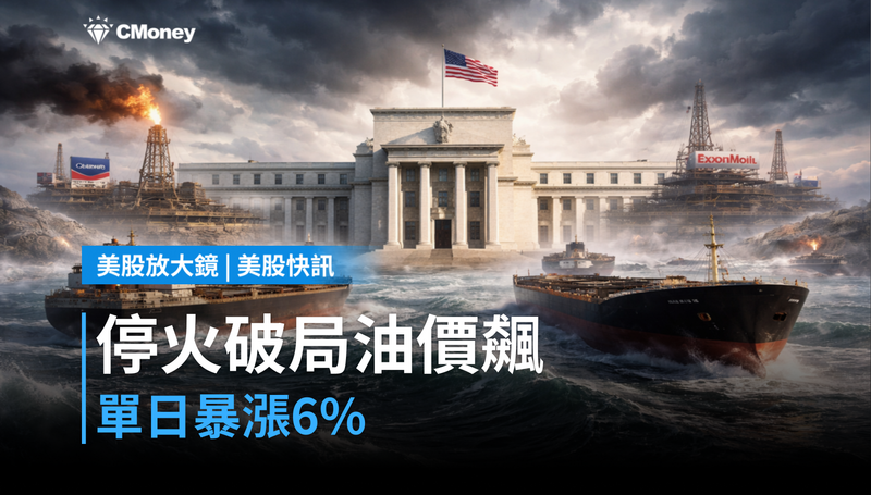 【美股快訊】停火破局，油價單日飆6％