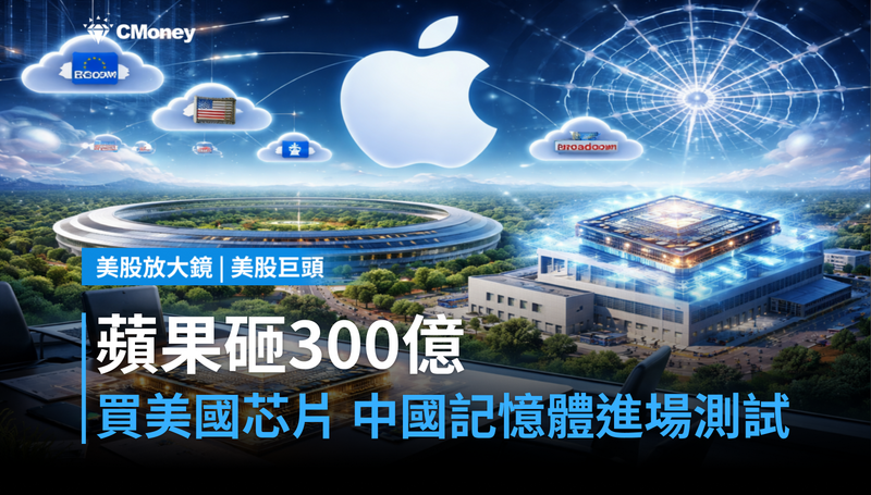 【美股巨頭】蘋果砸300億買美國芯片，中國記憶體卻偷偷進場測試