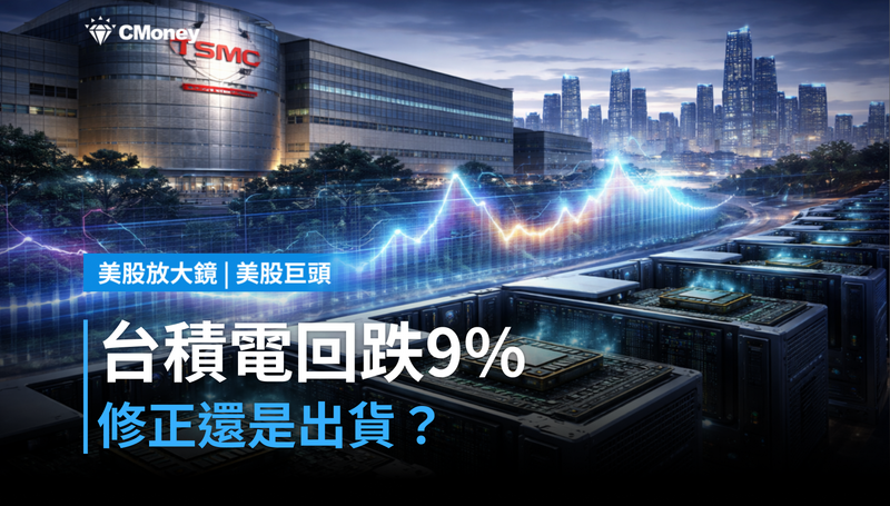 【美股巨頭】漲43％後回頭跌9％，台積電現在是在修正還是出貨？