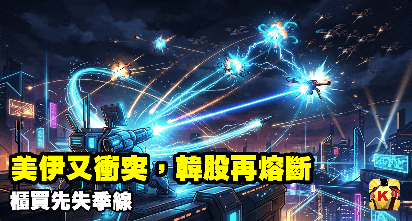 【台股盤後】美伊又衝突,韓股再熔斷,櫃買先失季線