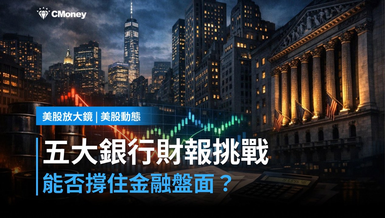 【美股盤前】金融財報開打，五大銀行能否撐住盤面？（2026.07.14）