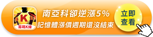大盤重挫南亞科卻逆漲5%!為何今日成最強族群?記憶體漲價週期還沒結束