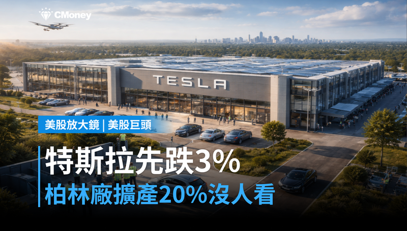 【美股巨頭】柏林廠擴產20%,特斯拉財報前股價先跌3%?市場根本沒在看這個