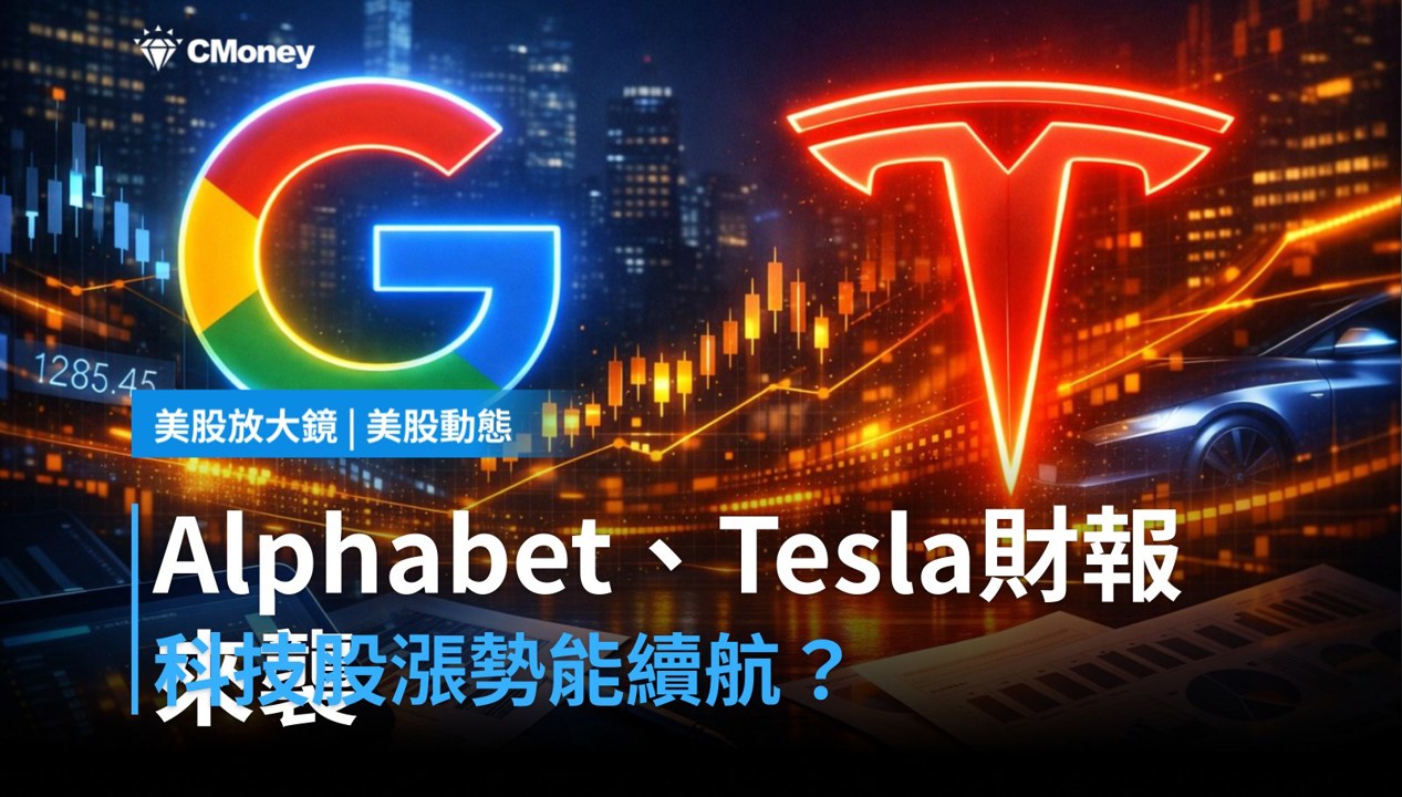 【美股盤前】Alphabet、Tesla今晚財報登場,科技股多頭能否延續?(2026.07.22)