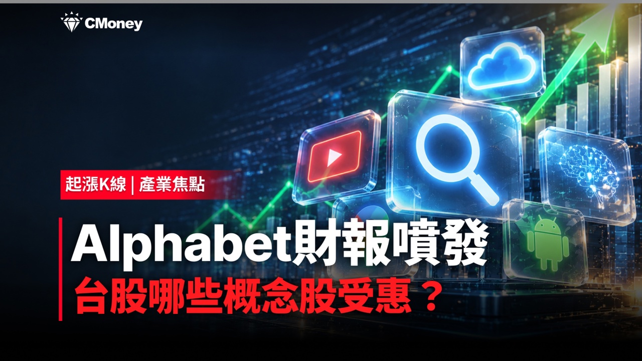 Alphabet財報全面噴發!台股哪些概念股受惠?