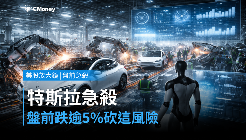 【美股盤前急殺】特斯拉盤前跌逾5%,市場砍的是這個風險