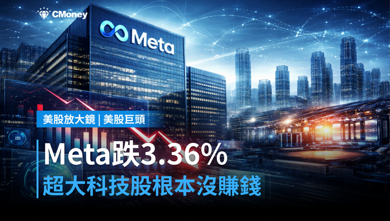 【美股巨頭】Meta跌3.36%,分析師說超大科技股根本沒在賺錢