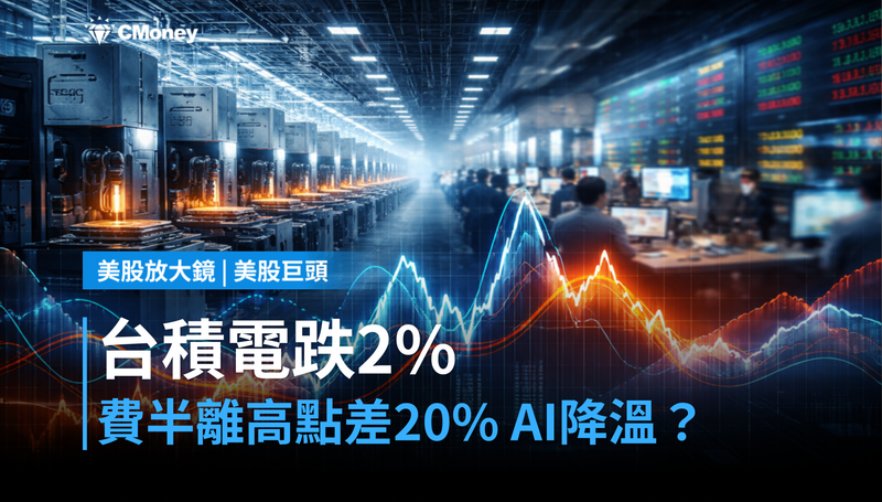 【美股巨頭】台積電跌2%、費半指數距高點差20%,AI熱潮降溫了嗎?