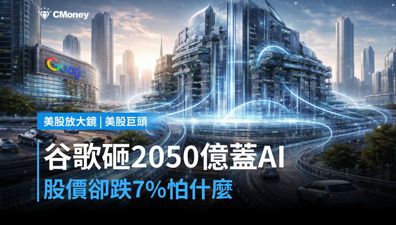 【美股巨頭】谷歌砸2050億蓋AI，股價卻跌7％——市場在怕什麼？