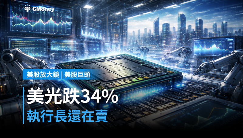 【美股巨頭】跌34％還在賣，美光執行長用腳投票？